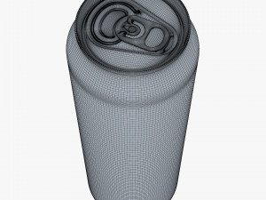 Aluminum Standard Can 568ml 1 Pinta v 1 3D Model