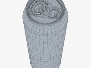 Aluminum Standard Can 568ml 1 Pinta v 1 3D Model