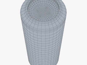 Aluminum Standard Can 568ml 1 Pinta v 1 3D Model