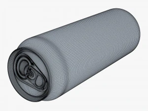 Алюминиевая стандартная банка 568 мл 1 Pinta v 1 3D Модель