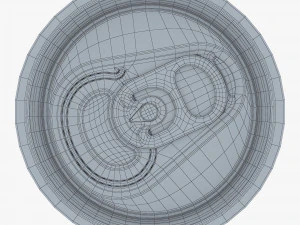Алюминиевая стандартная банка 568 мл 1 Pinta v 1 3D Модель