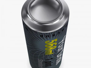 Алюминиевая стандартная банка 568 мл 1 Pinta v 2 3D Модель