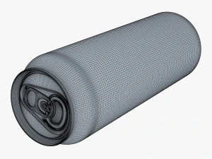 Алюминиевая стандартная банка 568 мл 1 Pinta v 2 3D Модель