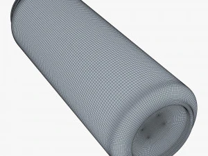 Алюминиевая стандартная банка 568 мл 1 Pinta v 2 3D Модель