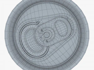Алюминиевая стандартная банка 568 мл 1 Pinta v 2 3D Модель