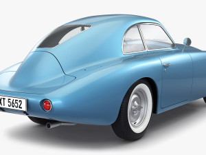Generic Retro Sport Car M 1 3Dモデル