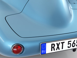 Generic Retro Sport Car M 1 3Dモデル
