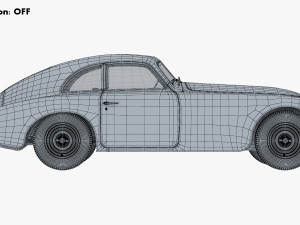 Generic Retro Sport Car M 1 3Dモデル