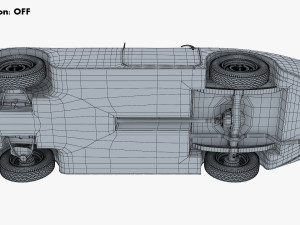 Generic Retro Sport Car M 1 3Dモデル