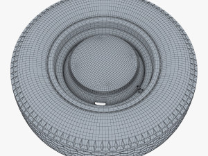 Retro Car Wheel M 2 Modelo 3D