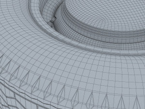 Retro Car Wheel M 2 Modelo 3D