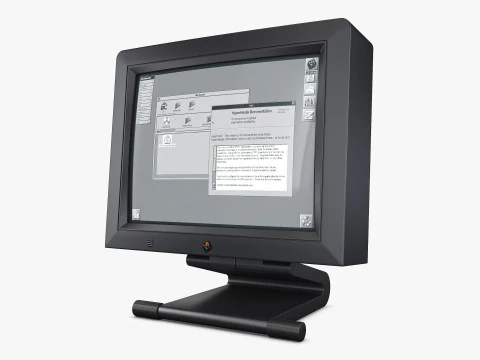 NeXT メガピクセル ディスプレイ 90s M 1 3Dモデル