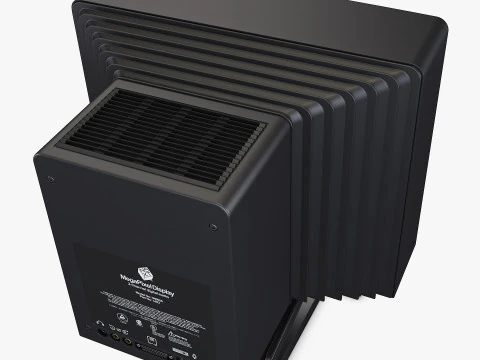 NeXT MegaPixel Display 90s M 1 3D Model