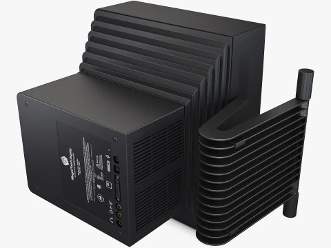 NeXT MegaPixel Display 90s M 1 3D Model