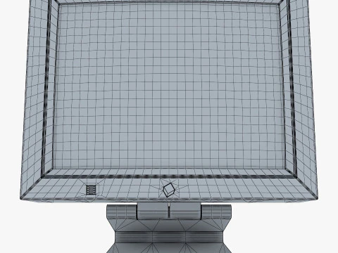 NeXT MegaPixel Display 90s M 1 3D Model