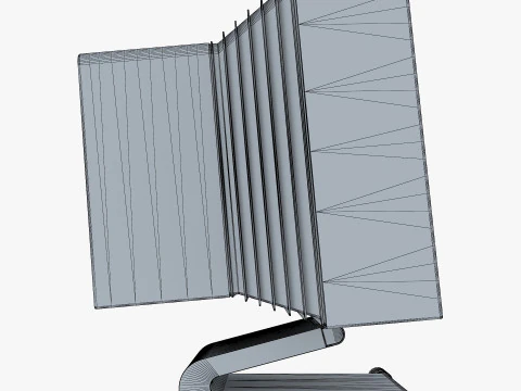 NeXT MegaPixel Display 90s M 1 3D Model