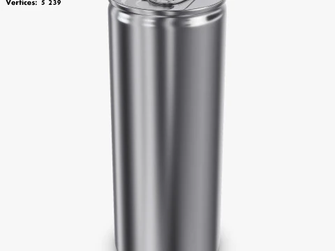 Cole&ccedil;&atilde;o de Latas de Alum&iacute;nio volume 1 Modelo 3D