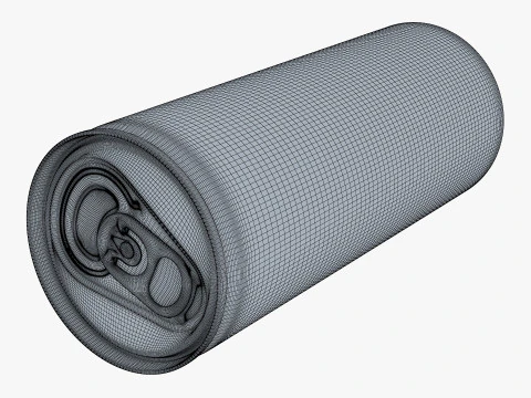 Cole&ccedil;&atilde;o de Latas de Alum&iacute;nio volume 1 Modelo 3D
