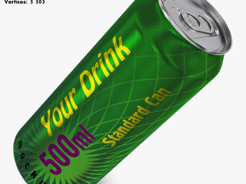 Aluminum Cans Collection volume 2 3D Model