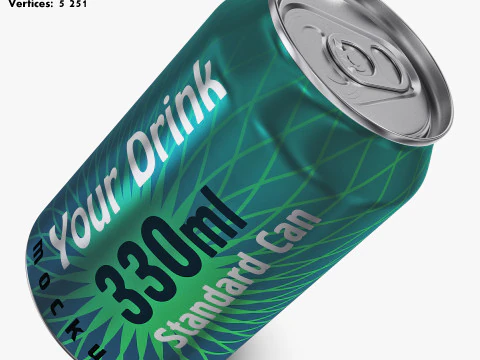 Aluminum Cans Collection volume 2 3D Model