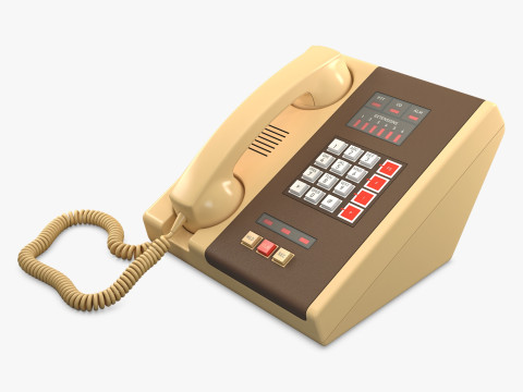 Secure Crypto Telephone Generic M 1 Modello 3D