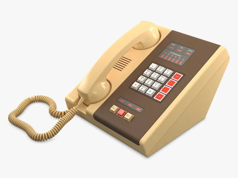 G&uuml;venli Kripto Telefon Genel M 1 3D Model