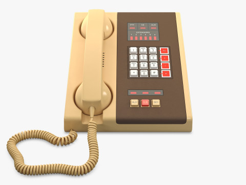 Secure Crypto Telephone Generic M 1 3D Модель