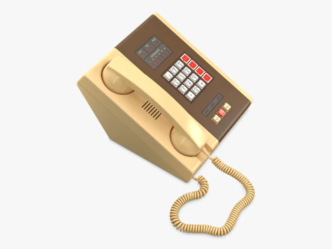 Secure Crypto Telephone Generic M 1 3D Model