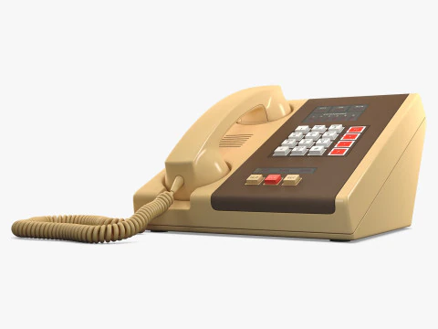 Secure Crypto Telephone Generic M 1 3D Model