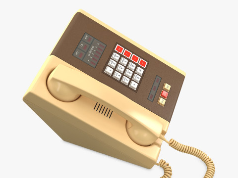 Secure Crypto Telephone Generic M 1 3D Модель