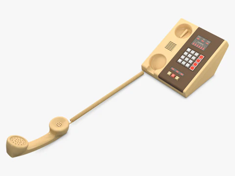 Secure Crypto Telephone Generic M 1 3D Model