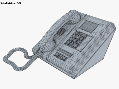 Secure Crypto Telephone Generic M 1 3D Модель