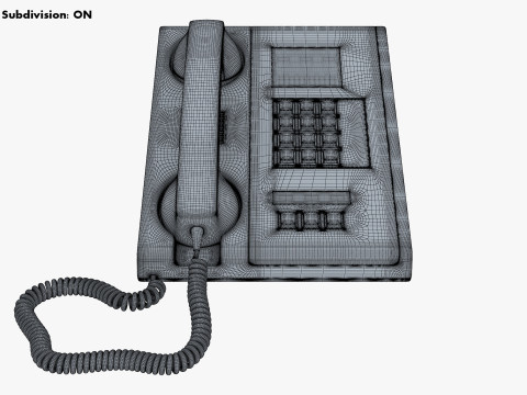 Secure Crypto Telephone Generic M 1 3D Модель