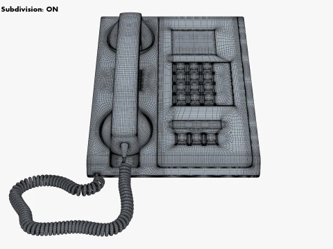 Secure Crypto Telephone Generic M 1 3D Model