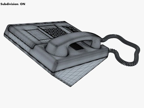 Secure Crypto Telephone Generic M 1 3D Model