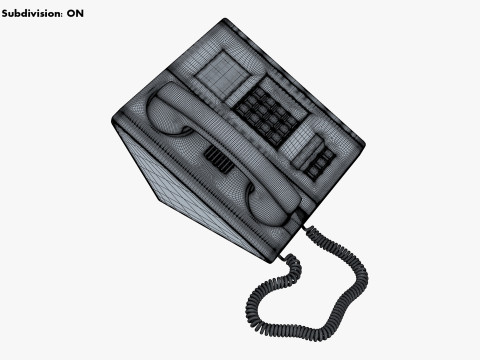 Secure Crypto Telephone Generic M 1 3D Модель