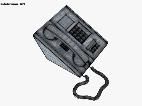 Secure Crypto Telephone Generic M 1 3D Model