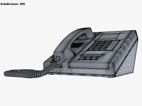Secure Crypto Telephone Generic M 1 3D Модель