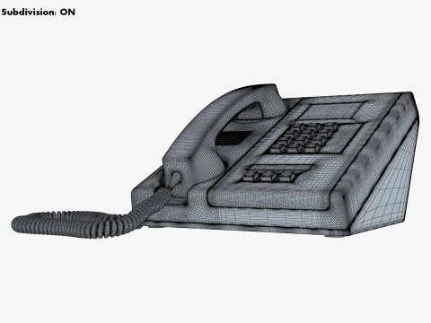 Secure Crypto Telephone Generic M 1 3D Model