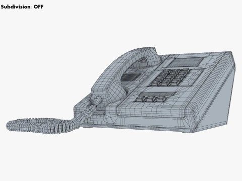 Secure Crypto Telephone Generic M 1 3D Model