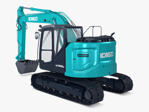 Kobelco SK140SRLC-7 Excavator 2020 M 1 Model 3D
