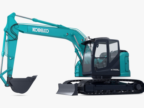 Kobelco SK140SRLC-7 Excavator 2020 M 1 Model 3D