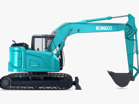 Kobelco SK140SRLC-7 Excavator 2020 M 1 Model 3D