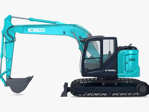 Kobelco SK140SRLC-7 Excavator 2020 M 1 Model 3D