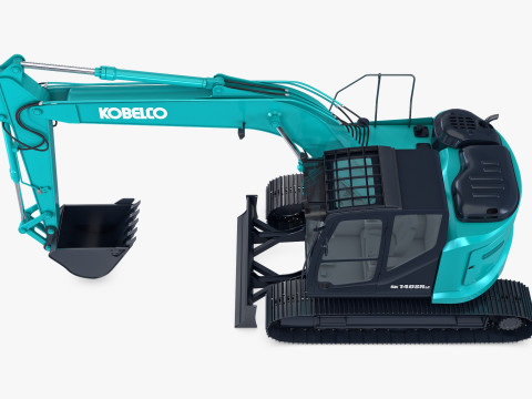 Kobelco SK140SRLC-7 Excavator 2020 M 1 Model 3D