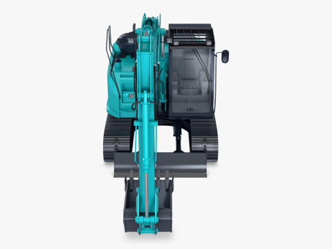 Kobelco SK140SRLC-7 Excavator 2020 M 1 Model 3D