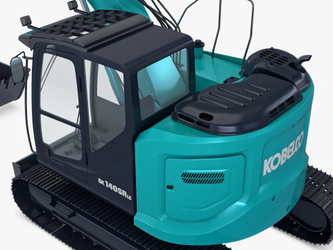Escavadeira Kobelco SK140SRLC-7 2020 M 1 Modelo 3D