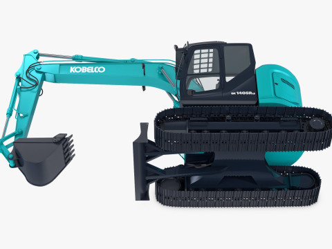 Kobelco SK140SRLC-7 Excavator 2020 M 1 Model 3D