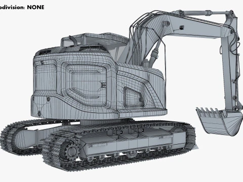 Escavadeira Kobelco SK140SRLC-7 2020 M 1 Modelo 3D