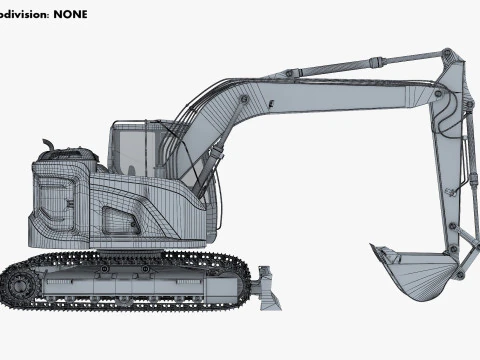 Escavadeira Kobelco SK140SRLC-7 2020 M 1 Modelo 3D